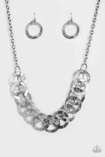 Load image into Gallery viewer, Paparazzi ~ The Main Contender ~ Silver Necklace and Bracelet Set