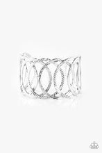 Load image into Gallery viewer, Paparazzi ~ The Main Contender ~ Silver Necklace and Bracelet Set