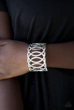 Load image into Gallery viewer, Paparazzi ~ The Main Contender ~ Silver Necklace and Bracelet Set