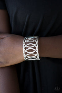Paparazzi ~ The Main Contender ~ Silver Necklace and Bracelet Set