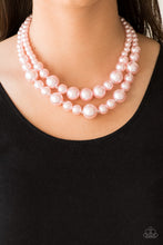Load image into Gallery viewer, Paparazzi ~ The More The Modest ~ Pink Pearl Necklace Set