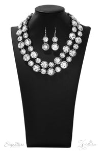 Paparazzi ~ "The Natasha" ~ ZI Collection ~ White Necklace Set