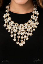 Load image into Gallery viewer, Paparazzi ~ &quot;The Rosa&quot; ~ ZI Collection ~ Gold Necklace Set