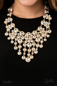 Paparazzi ~ "The Rosa" ~ ZI Collection ~ Gold Necklace Set