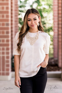 Paparazzi ~ "The Rosa" ~ ZI Collection ~ Gold Necklace Set