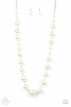 Load image into Gallery viewer, Paparazzi ~ The Show Must Go On! Fashion Fix ~ White Pearl Necklace and Bracelet Set