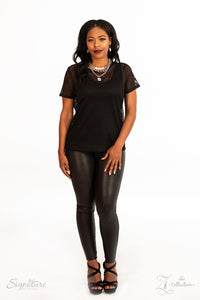 Paparazzi ~ The Stacy ~ ZI Signature Series ~ Silver Necklace Set
