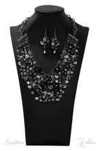 Load image into Gallery viewer, Paparazzi ~ &quot;The Taylerlee&quot; ~ ZI Collection ~ Black/Gunmetal Necklace Set