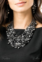Load image into Gallery viewer, Paparazzi ~ &quot;The Taylerlee&quot; ~ ZI Collection ~ Black/Gunmetal Necklace Set