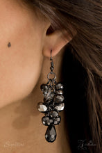 Load image into Gallery viewer, Paparazzi ~ &quot;The Taylerlee&quot; ~ ZI Collection ~ Black/Gunmetal Necklace Set