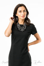 Load image into Gallery viewer, Paparazzi ~ &quot;The Taylerlee&quot; ~ ZI Collection ~ Black/Gunmetal Necklace Set