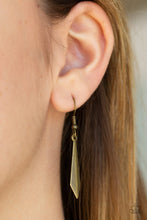 Load image into Gallery viewer, Paparazzi ~ The Thrill-Seeker ~ Brass Necklace Set