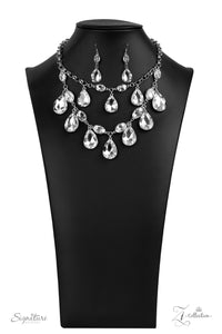 Paparazzi ~ "The Sarah" ~ ZI Collection ~ White Necklace Set