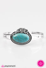 Load image into Gallery viewer, Paparazzi ~ These Boots Are Made For Walkin ~ Blue Cuff Bracelet (Fashion Fix Exclusive)