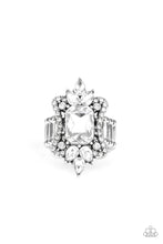 Load image into Gallery viewer, Paparazzi ~ Things That Go Boom! ~ White Ring with Stretchy Band