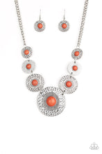 Load image into Gallery viewer, Paparazzi - Tiger Trap - Orange Necklace Set