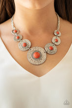 Load image into Gallery viewer, Paparazzi - Tiger Trap - Orange Necklace Set