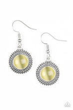Load image into Gallery viewer, Paparazzi ~ Time To GLOW Up! ~ Yellow  Earrings