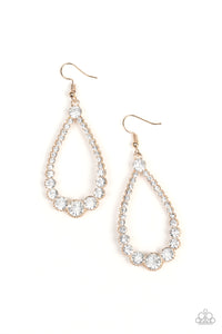 Paparazzi ~ Token Twinkle ~ Gold Earrings