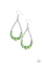 Load image into Gallery viewer, Paparazzi ~ Token Twinkle ~ Green Earrings