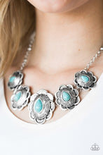 Load image into Gallery viewer, Paparazzi ~ Too Many Chiefs ~ Blue Turquoise Necklace Set