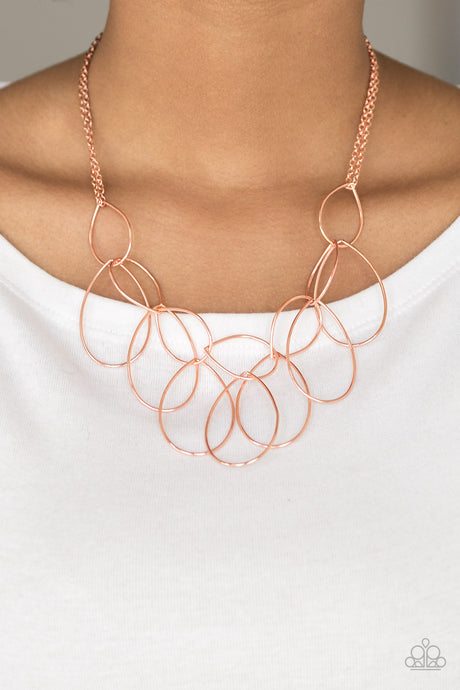 Paparazzi ~ Top-TEAR Fashion ~ Copper Necklace Set