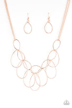 Load image into Gallery viewer, Paparazzi ~ Top-TEAR Fashion ~ Rose Gold Necklace Set