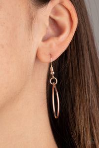 Paparazzi ~ Top-TEAR Fashion ~ Rose Gold Necklace Set