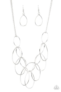 Paparazzi ~ Top-TEAR Fashion ~ Silver Necklace Set