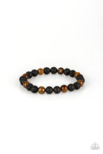 Load image into Gallery viewer, Paparazzi ~ Top Ten Zen ~ Brown Urban Bracelet
