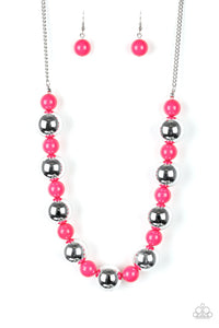 Paparazzi - Top Pop - Brown  Bead Necklace - Klassy Jewelz Boutique