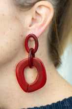 Load image into Gallery viewer, Paparazzi ~ Torrid Tropicana ~ Red Post Earrings