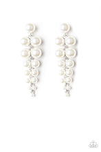 Load image into Gallery viewer, Paparazzi ~ Totally Tribeca ~ White  Pearl Post Earrings