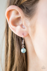 Paparazzi ~ Totally Twitterpated ~ Blue Inspirational Necklace Set