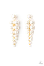 Load image into Gallery viewer, Paparazzi ~ Totally Tribeca ~ White  Pearl Post Earrings