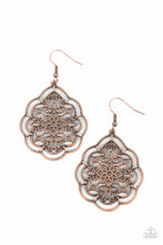 Load image into Gallery viewer, Paparazzi ~ Tour de Taj Mahal ~ Copper Earrings