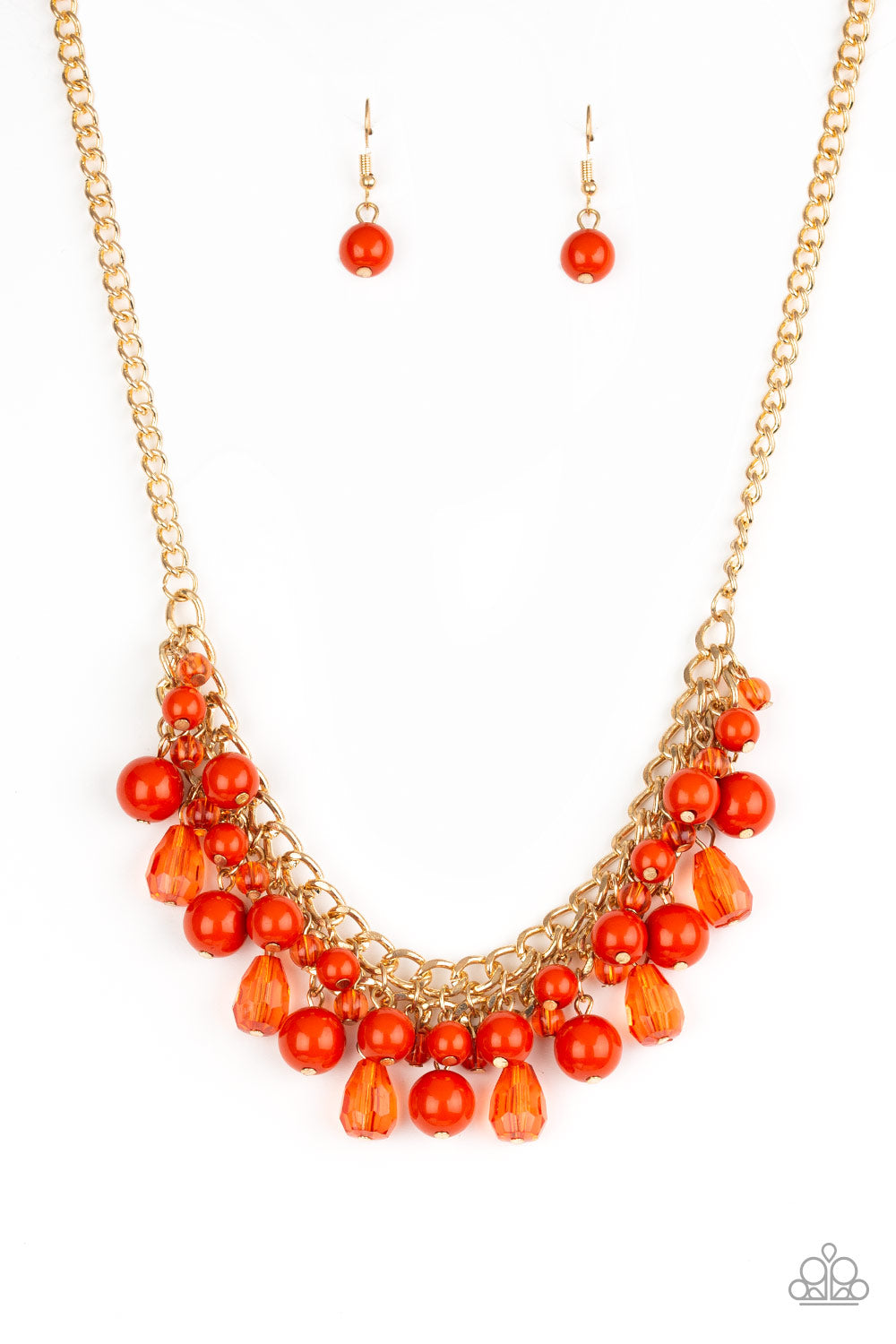 Paparazzi ~ Tour de Trendsetter ~ Orange Necklace Set