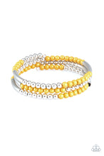 Load image into Gallery viewer, Paparazzi ~ Tourist Trap ~ Yellow Infinity Wrap Bracelet