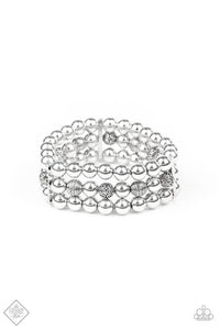 Paparazzi ~ Trail Treasure ~ Silver Bracelet