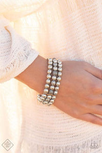Paparazzi ~ Trail Treasure ~ Silver Bracelet