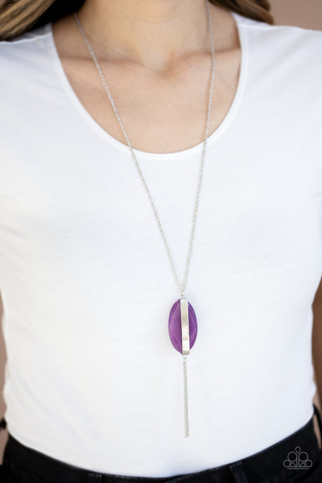 Paparazzi ~ Tranquility Trend ~ Purple Necklace Set
