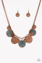 Load image into Gallery viewer, Paparazzi ~ Treasure HUNTRESS ~ Copper Necklace Set