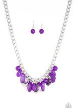 Load image into Gallery viewer, Paparazzi ~ Treasure Shore ~ Purple Necklace Set