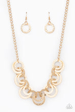 Load image into Gallery viewer, Paparazzi ~ Treasure Tease ~ Gold Necklace Set
