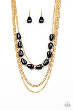 Load image into Gallery viewer, Paparazzi ~ Trend Status ~ Black Necklace Set