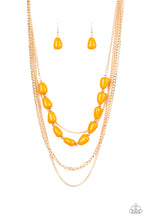 Load image into Gallery viewer, Paparazzi - Trend Status - Orange Necklace Set