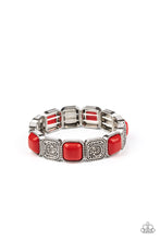 Load image into Gallery viewer, Paparazzi ~ Trendy Tease ~ Red Bracelet
