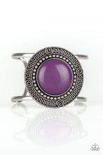 Load image into Gallery viewer, Paparazzi ~ Tribal Pop ~ Purple Cuff Bracelet