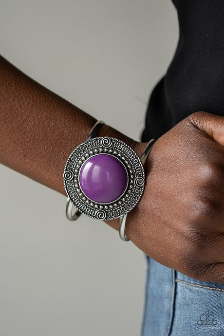 Paparazzi ~ Tribal Pop ~ Purple Cuff Bracelet