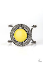 Load image into Gallery viewer, Paparazzi ~ Tribal Pop ~Yellow Cuff Bracelet